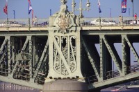 Тро́ицкий мост (бывший Кировский мост) — один из красивейших петербургских мостов через Неву. Мост соединяет Марсово поле и Троицкую пл. (Петроградская сторона). За мостом начинается Каменноостровский просп. По оси моста проходит Пулковский меридиан.
